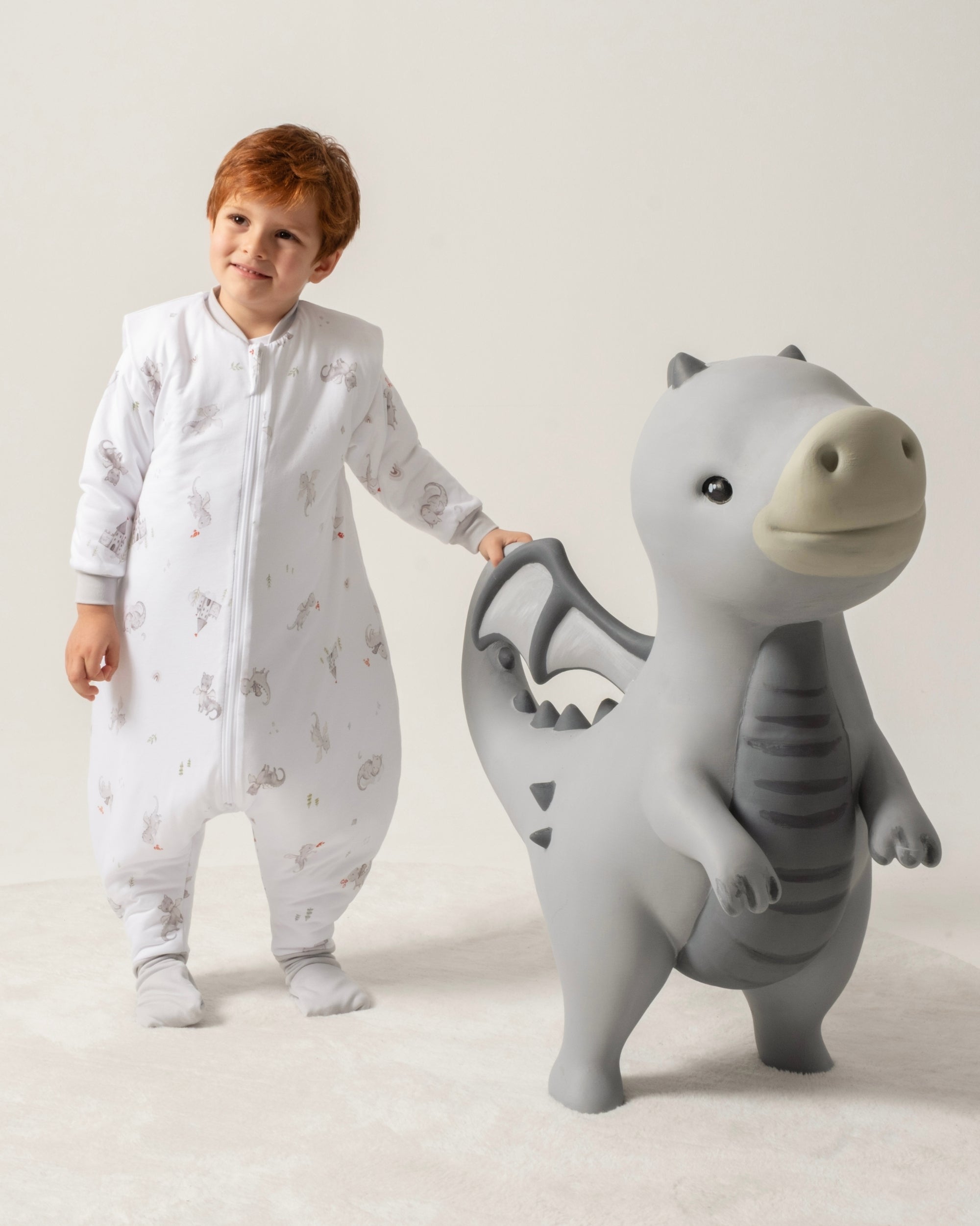 Ayaklı ve Çıkarılabilir Kollu Uyku Tulumu - Dragons