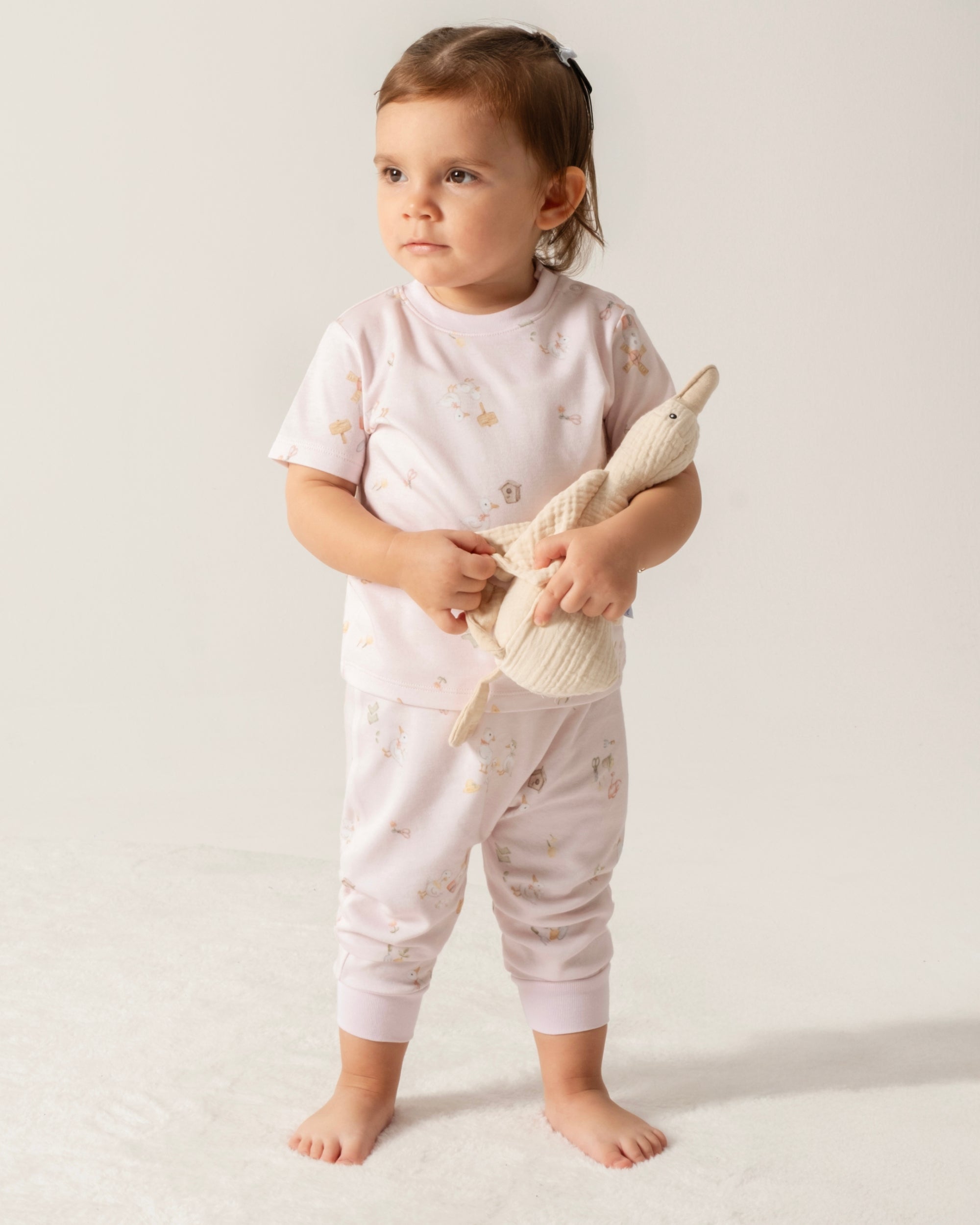 Kısa Kollu Pijama Takımı - Farmyard