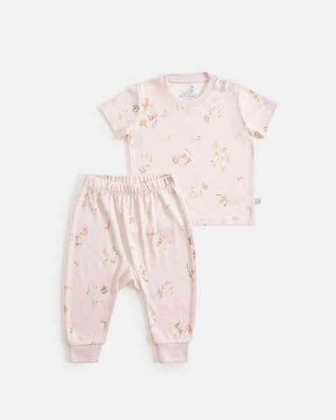 Kısa Kollu Pijama Takımı - Farmyard