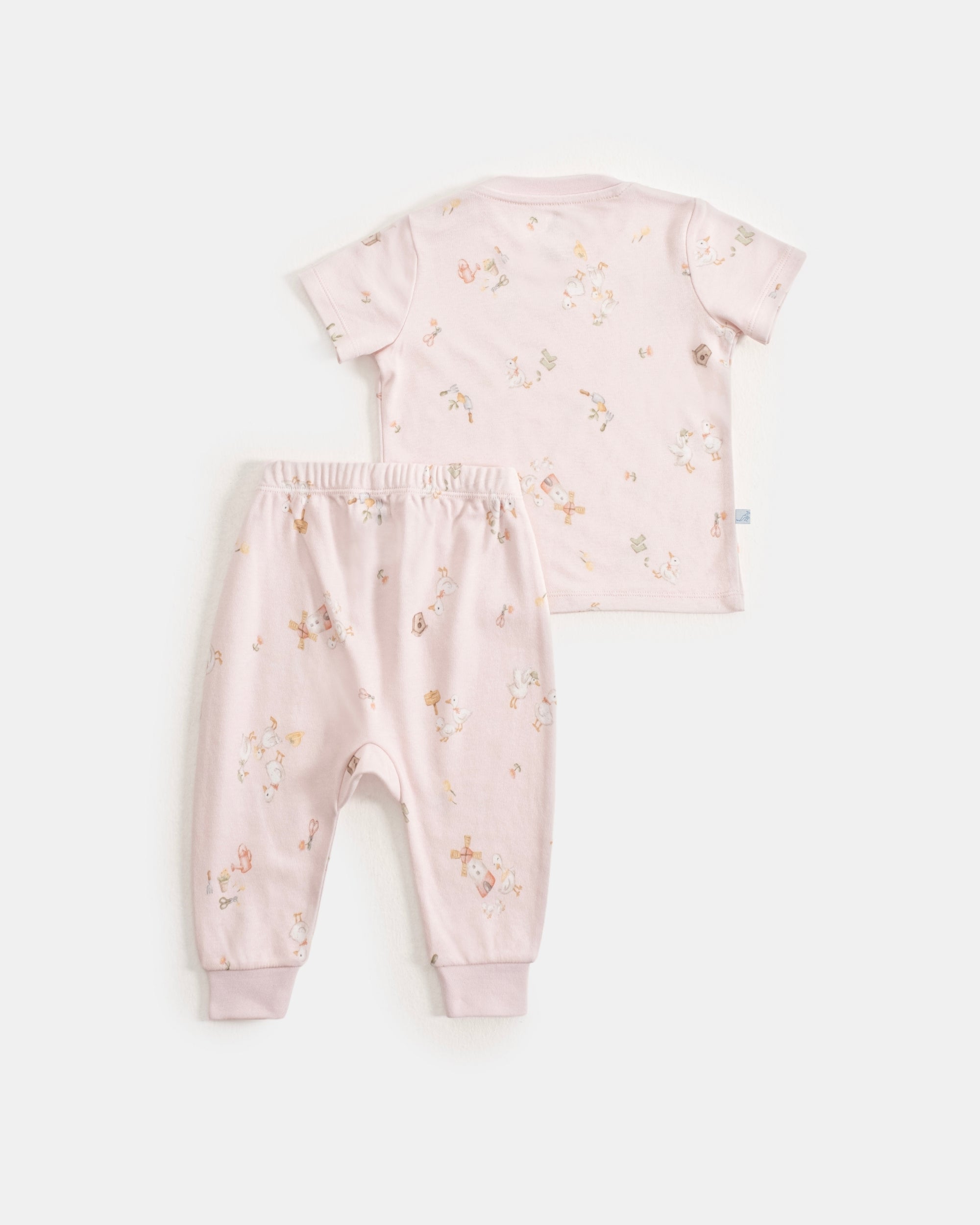 Kısa Kollu Pijama Takımı - Farmyard