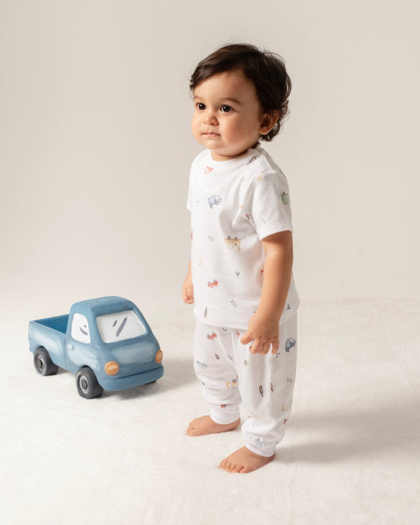 Kısa Kollu Pijama Takımı - Cars