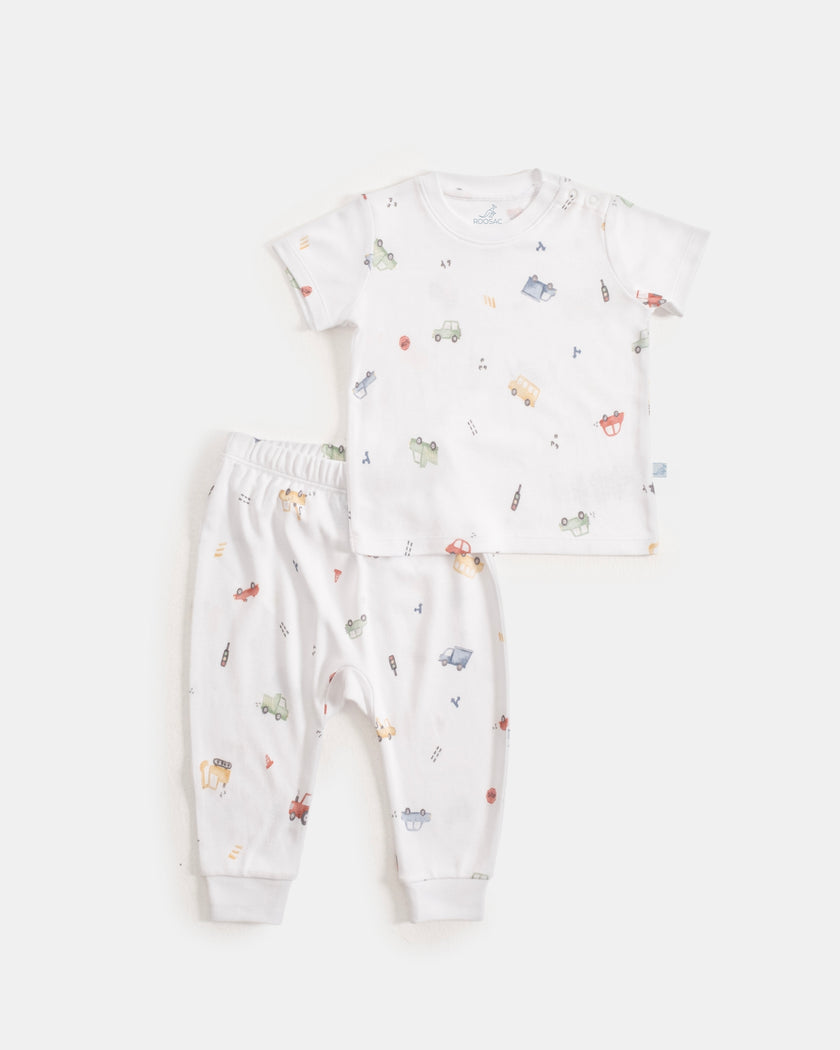 Kısa Kollu Pijama Takımı - Cars