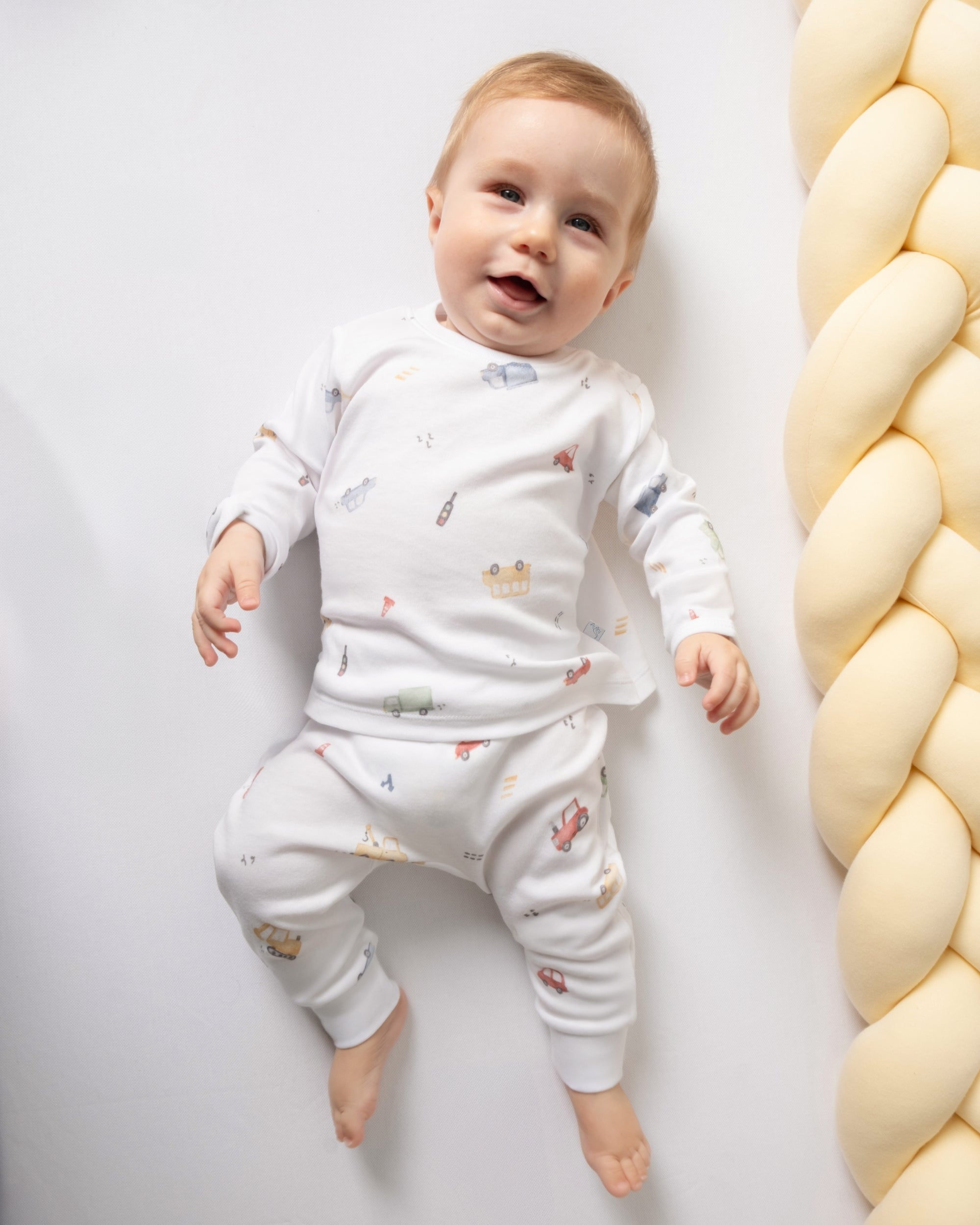 Uzun Kollu Pijama Takımı - Cars