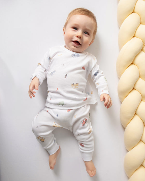 Uzun Kollu Pijama Takımı - Cars