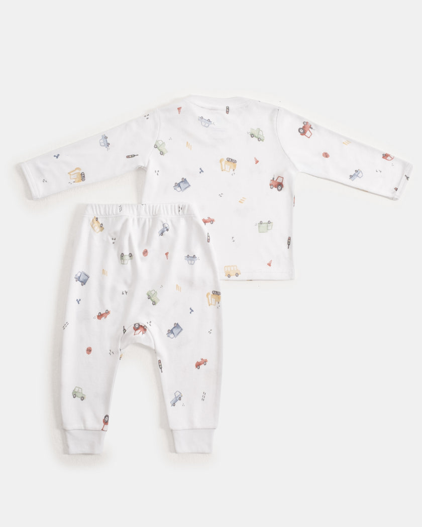 Uzun Kollu Pijama Takımı - Cars