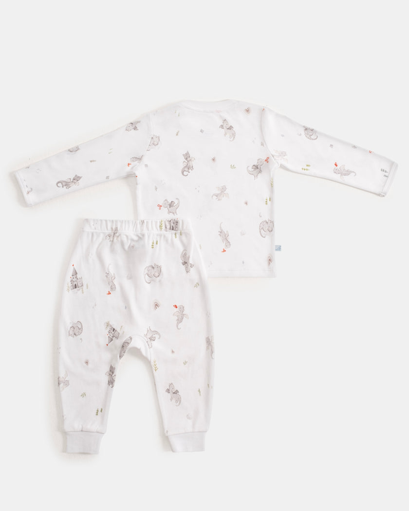 Uzun Kollu Pijama Takımı- Dragons