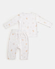 Uzun Kollu Kimono Pijama Takımı - Safari
