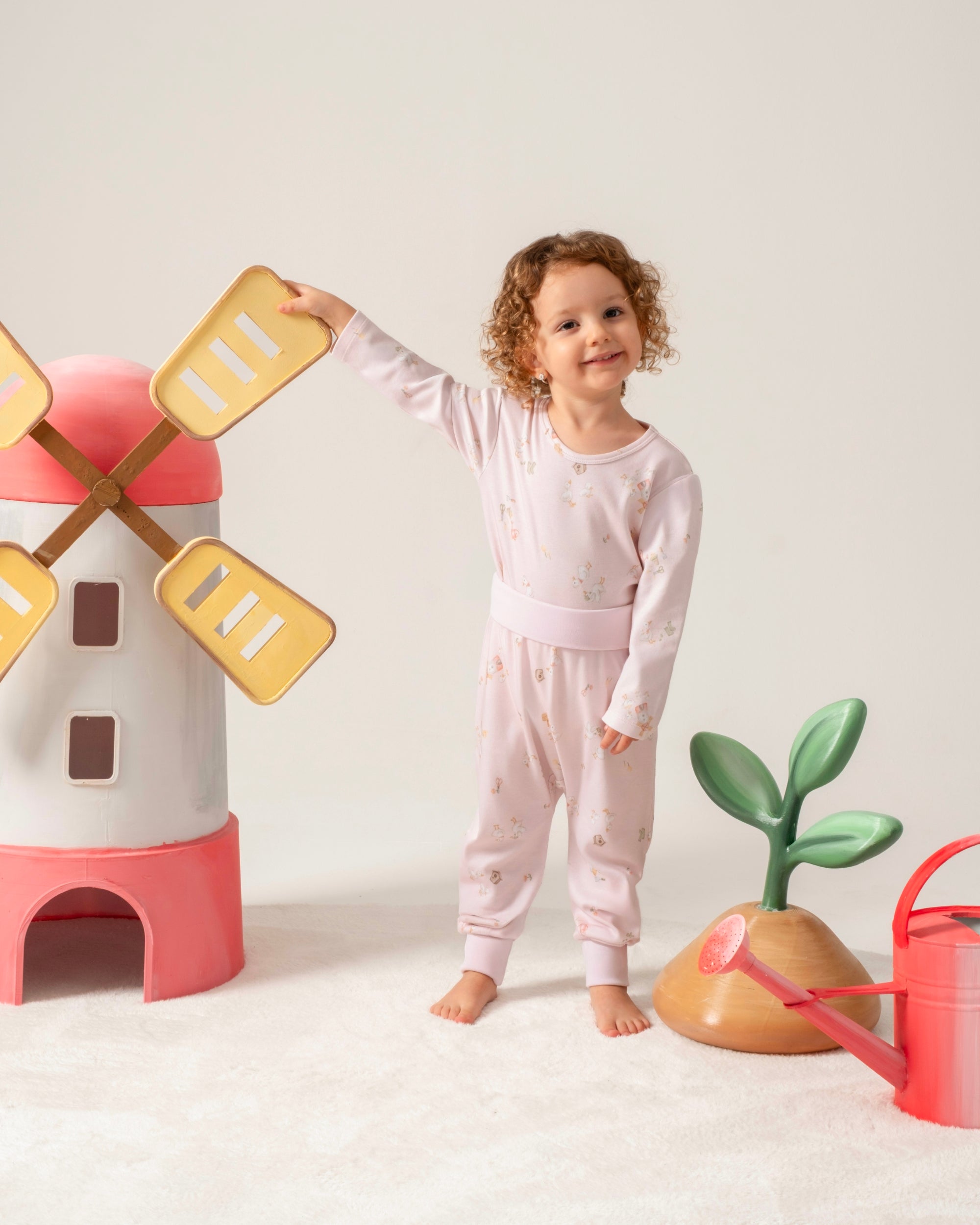Çıtçıtlı Uzun Kollu Zıbın - Farmyard