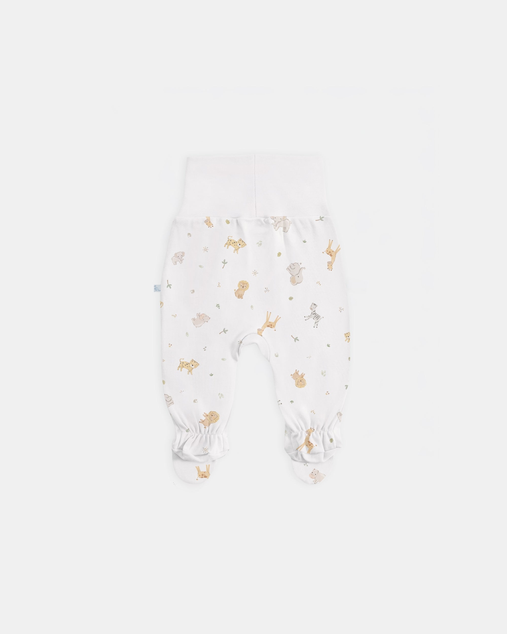 Yenidoğan Kimono Uzun Kollu Zıbın Mini Set 3 Parça - Safari
